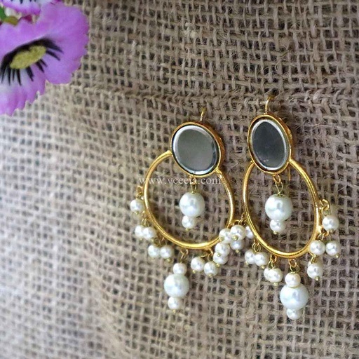 [PK2502-JW-EAR-008440] Earrings / Tops - Sheesha Bali