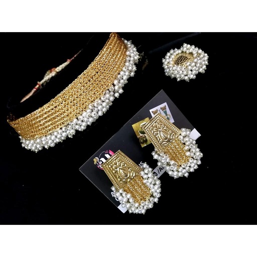 [PK2838-JW-EAR-009033] Mogra Set